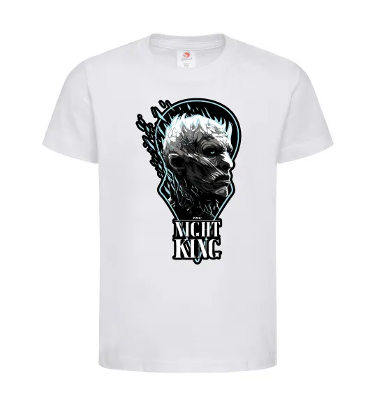 Детская футболка Night king Белый фото