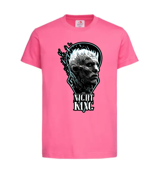 Детская футболка Night king Ярко-розовый фото