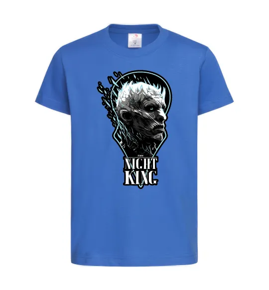 Детская футболка Night king Ярко-синий фото