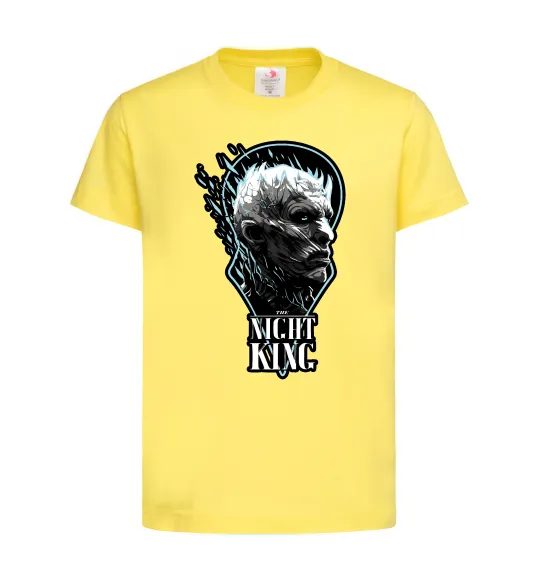 Детская футболка Night king Лимонный фото