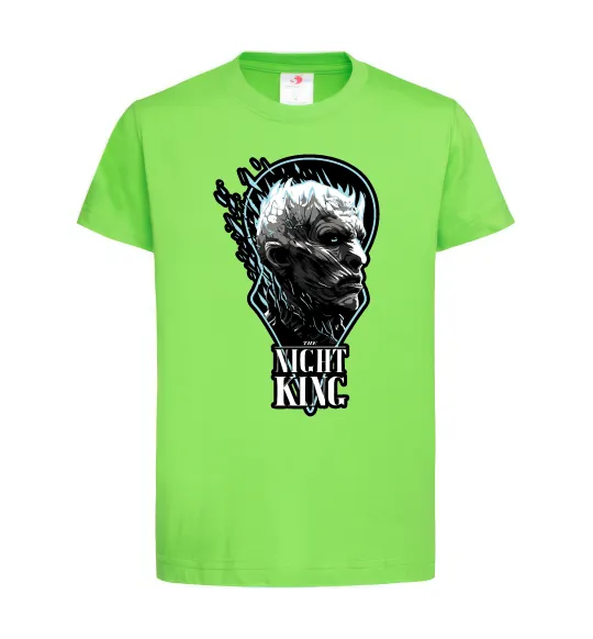 Детская футболка Night king Лаймовый фото