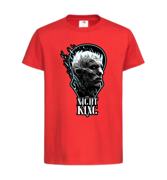 Детская футболка Night king Красный фото