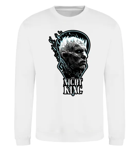 Світшот Night king Білий фото