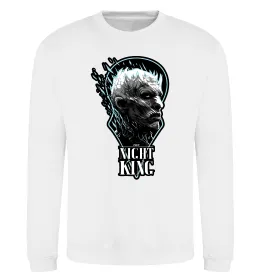 Свитшот Night king Белый фото