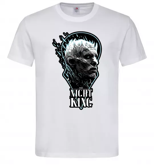 Чоловіча футболка Night king Білий фото