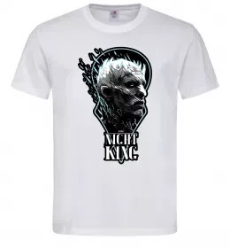 Мужская футболка Night king Белый фото