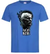 Чоловіча футболка Night king Яскраво-синій фото