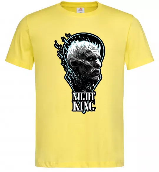 Чоловіча футболка Night king Лимонний фото