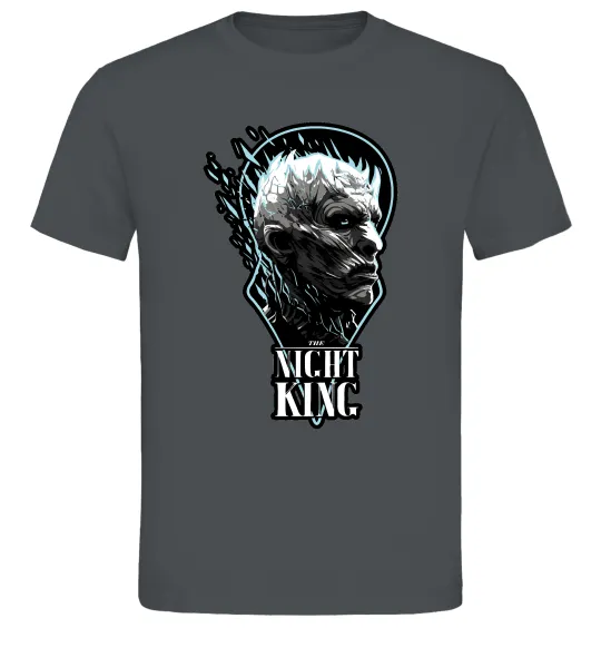 Чоловіча футболка Night king Графіт фото