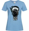 Жіноча футболка Night king Блакитний фото