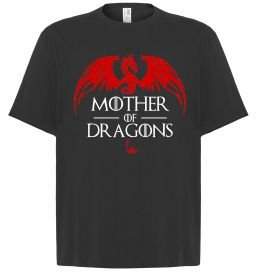 Футболка Оверсайз Mother of dragons червоний дракон