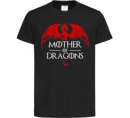 Дитяча футболка Mother of dragons червоний дракон Дитяча футболка Mother of dragons червоний дракон