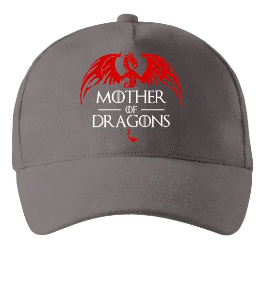 Кепка Mother of dragons червоний дракон Серый фото