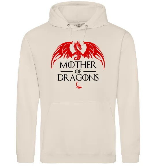 Женская толстовка (худи) Mother of dragons червоний дракон Таш фото