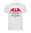Дитяча футболка Mother of dragons червоний дракон Білий фото