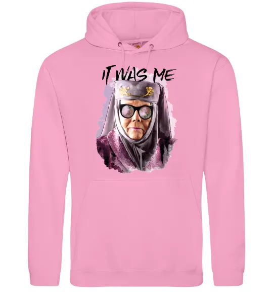 Жіноча толстовка (худі) It was me Рожевий фото