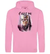 Жіноча толстовка (худі) It was me Рожевий фото