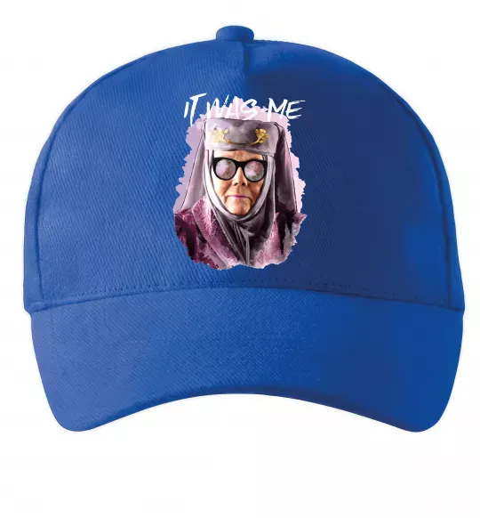 Кепка It was me Яскраво-синій фото