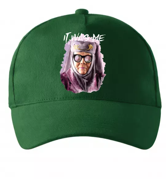 Кепка It was me Темно-зелений фото
