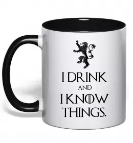 Чашка з кольоровою ручкою