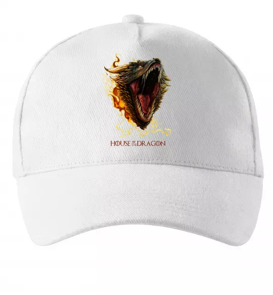 Кепка House of dragon Білий фото