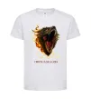 Детская футболка House of dragon Белый фото