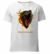 Мужская премиум футболка House of dragon Белый фото