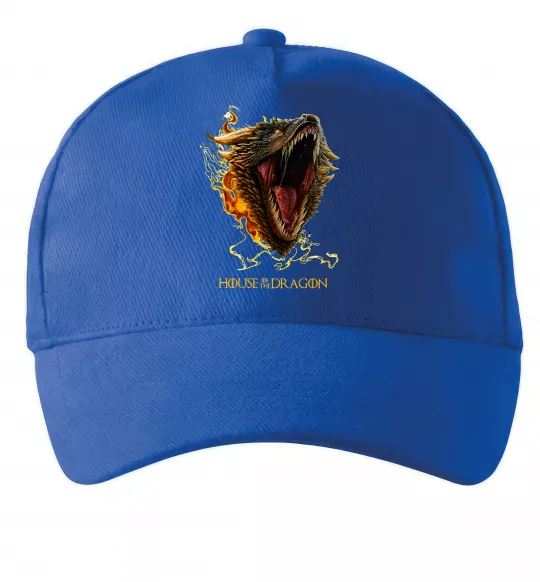 Кепка House of dragon Яскраво-синій фото