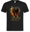 Чоловіча футболка House of dragon Чорний фото