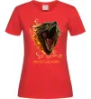 Жіноча футболка House of dragon Червоний фото