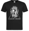 Чоловіча футболка Game of thrones трон Чорний фото