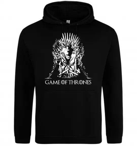 Жіноча толстовка (худі) Game of thrones трон Чорний фото