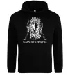 Жіноча толстовка (худі) Game of thrones трон Чорний фото