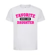 Дитяча футболка Favorite daughter since Білий фото