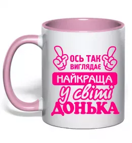 Чашка с цветной ручкой