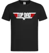 Чоловіча футболка Top dad Чорний фото