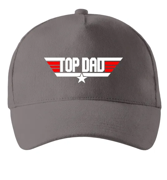 Кепка Top dad Серый фото
