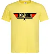 Чоловіча футболка Top dad Лимонний фото