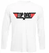 Лонгслів Top dad Білий фото