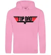 Мужская толстовка (худи) Top dad Розовый фото