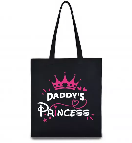 Эко-сумка Daddy`s princess Черный фото