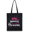 Эко-сумка Daddy`s princess Черный фото