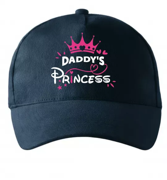 Кепка Daddy`s princess Темно-синий фото