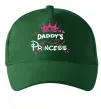 Кепка Daddy`s princess Темно-зеленый фото