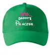 Кепка Daddy`s princess Зеленый фото