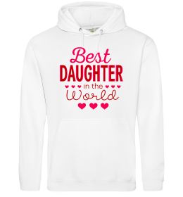 Жіноча толстовка (худі) Best daughter in world