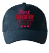 Кепка Best daughter in world Темно-синий фото