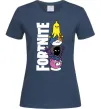 Жіноча футболка Tiny Fortnite Темно-синій фото