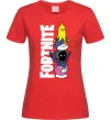 Жіноча футболка Tiny Fortnite Червоний фото