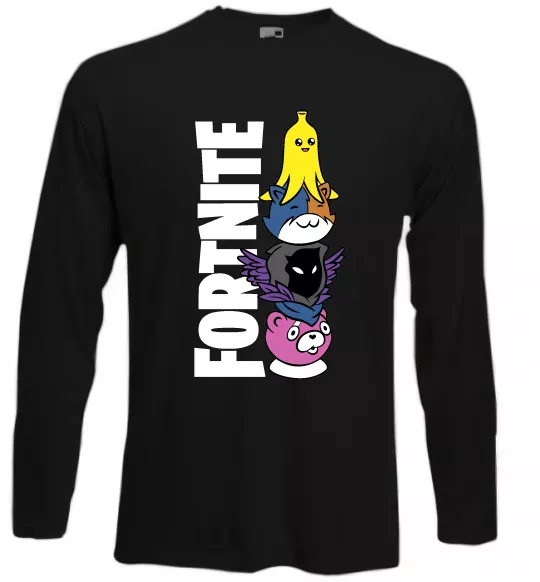 Лонгслив Tiny Fortnite Черный фото